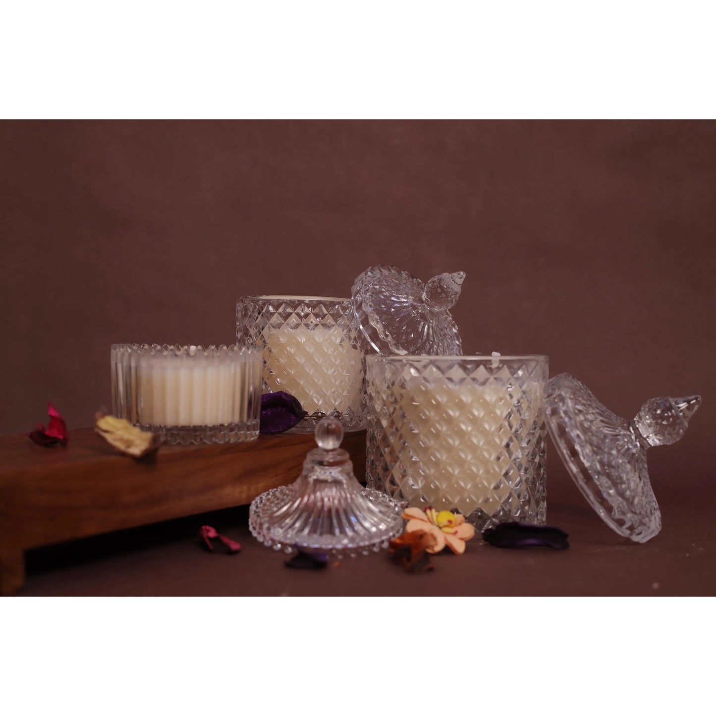 Luxe Crystal Jar Candle