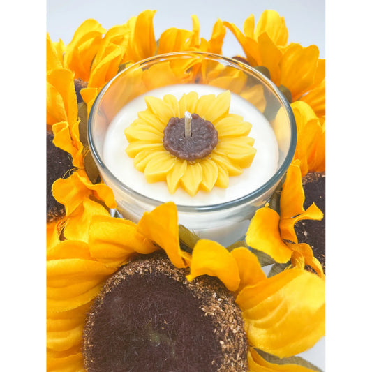Sunflower Blossom Candle
